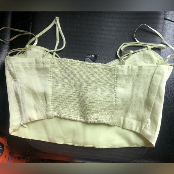 Zara satin corset cropped top - Picture 11 of 17